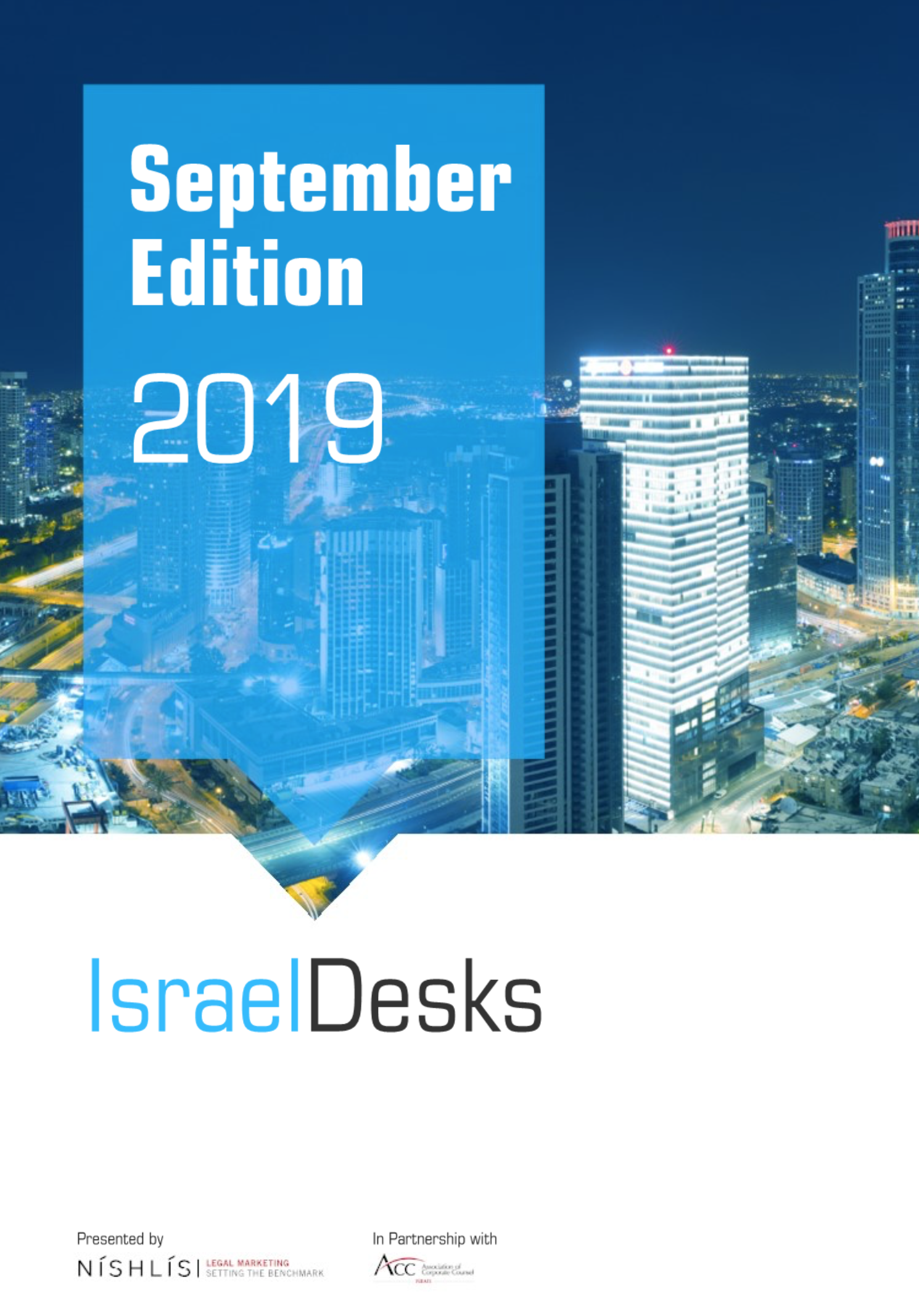 IsraelDesks Magazine – September 2019 Edition